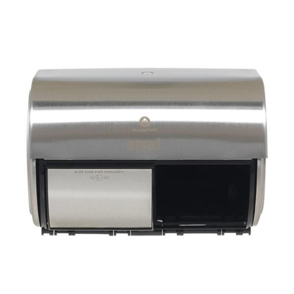 Dispenser Toilet Tissue Compact Stainless Finish Ea